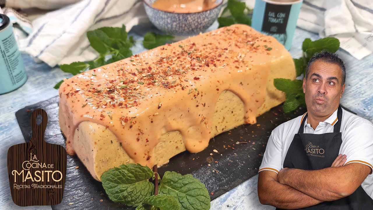 pastel de puerros y gambas con leche evaporada