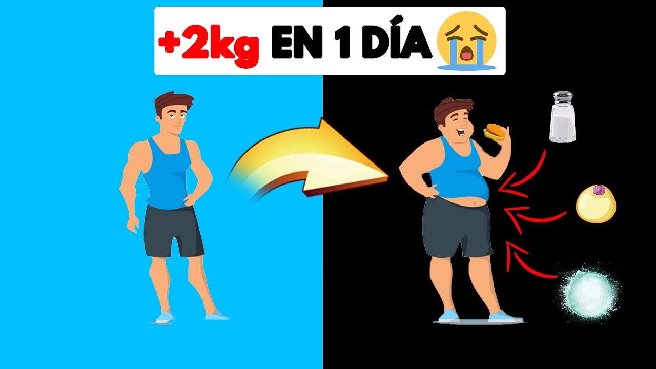peso 2 kilos más después de comer