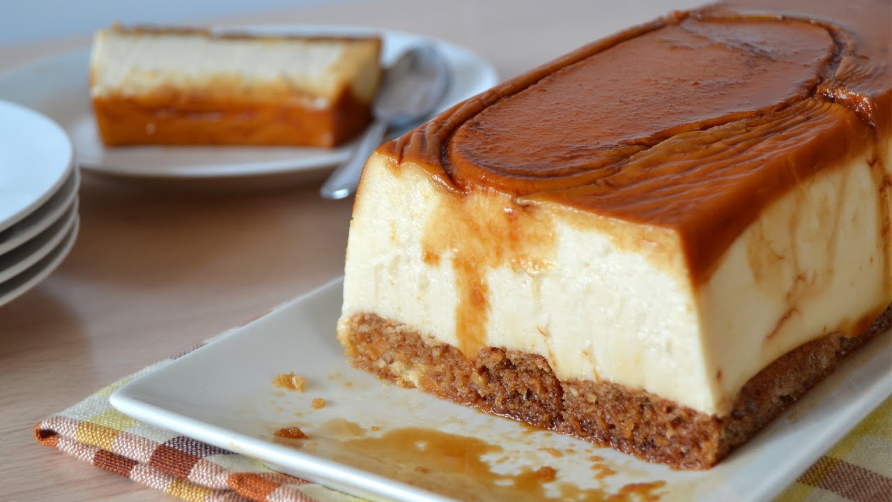 tarta de sobaos y leche condensada