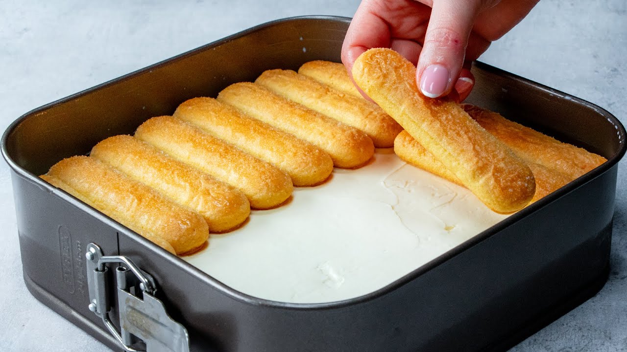 tartas sin horno con bizcochos de soletilla
