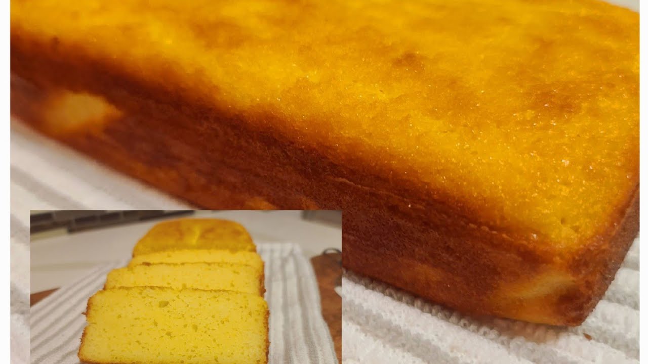 bizcocho con harina de arroz sin gluten