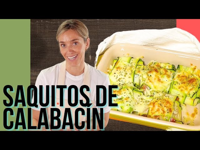 calabacin con jamon york y queso