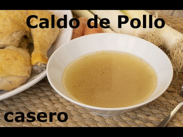 caldo de pollo receta dela abuela