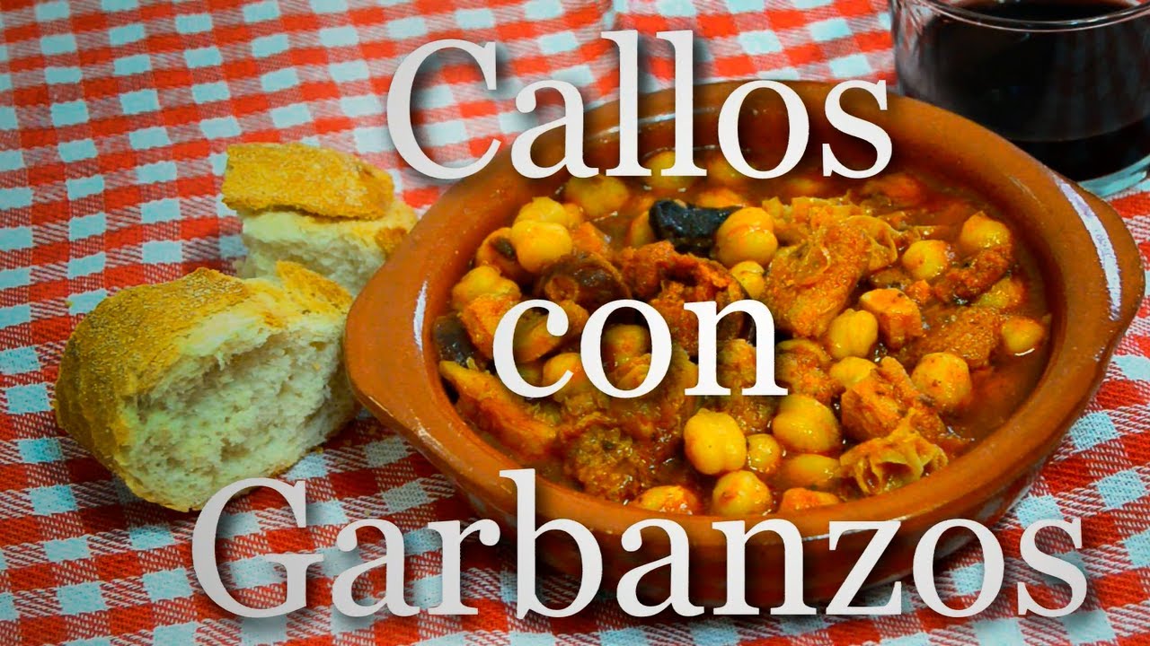 callos con garbanzos en olla express