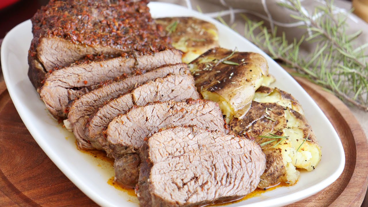 carne al horno tierna y jugosa