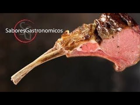 carre de cordero a baja temperatura