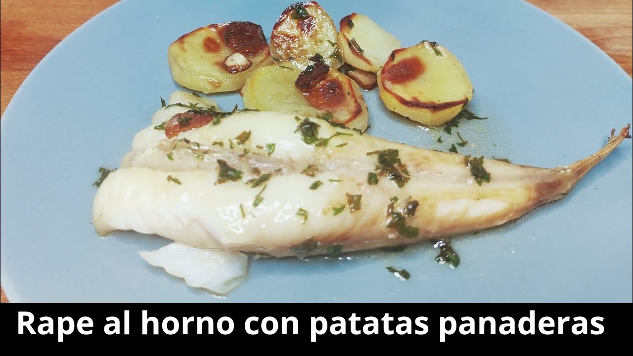 cola de rape al horno fácil