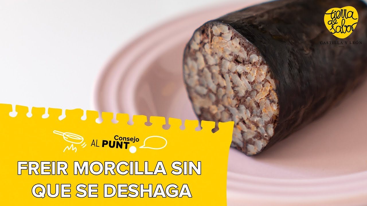 como freir morcilla sin que se rompa
