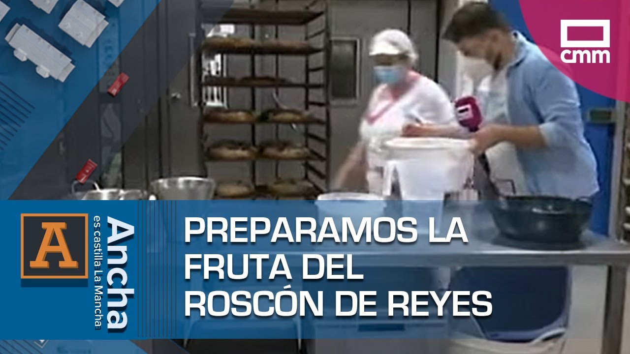 como se llama la fruta del roscon de reyes