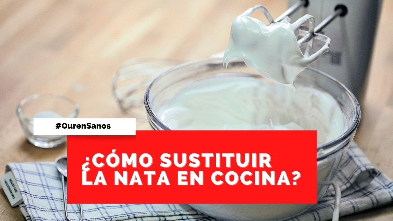 como sustituir la nata para cocinar