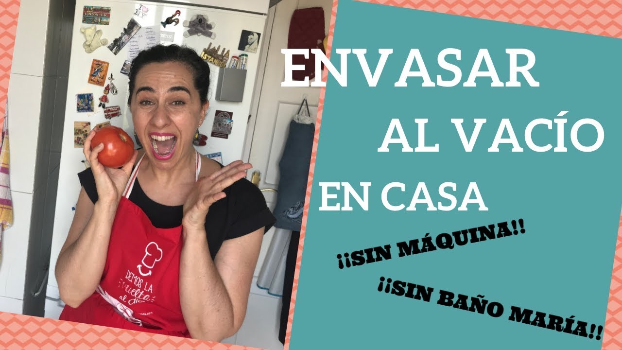 conserva de tomate frito sin baño maria