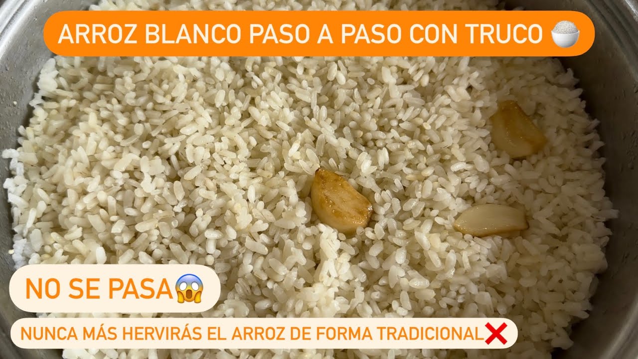 el arroz que no se pasa