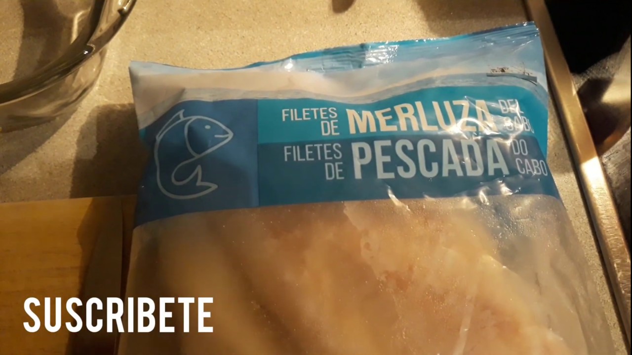filetes de merluza congelados al horno