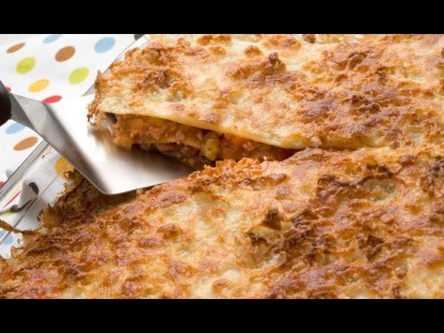 lasaña de carne con bechamel karlos arguiñano