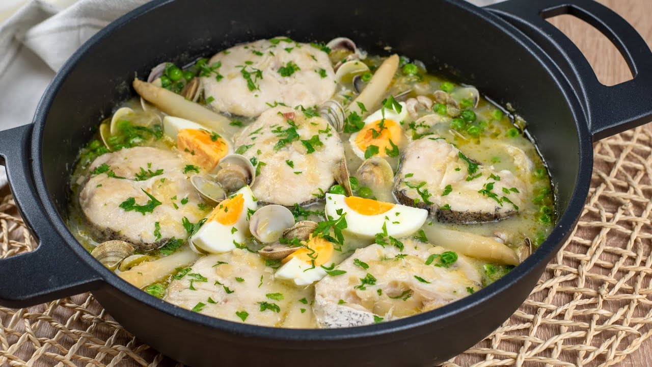 merluza a la vasca receta original