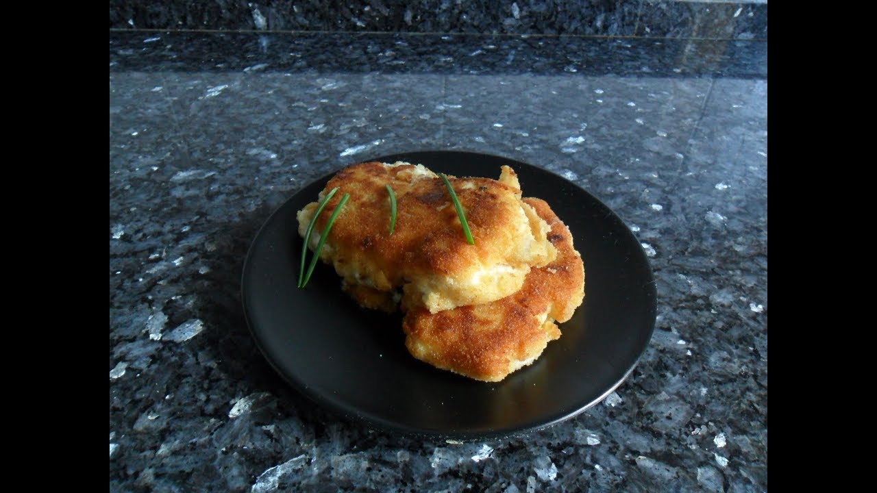 pechugas de pollo con bechamel empanadas