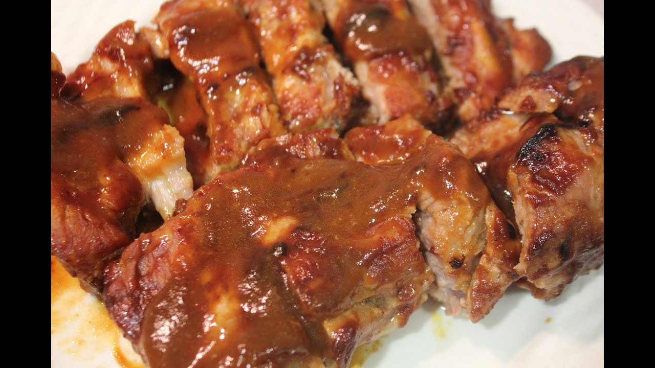 salsa barbacoa con miel y ketchup