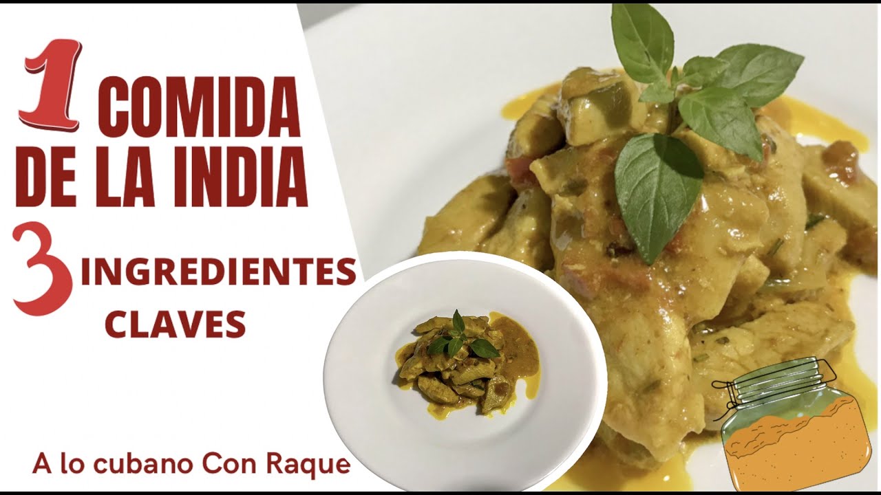 salsa curry sin leche de coco