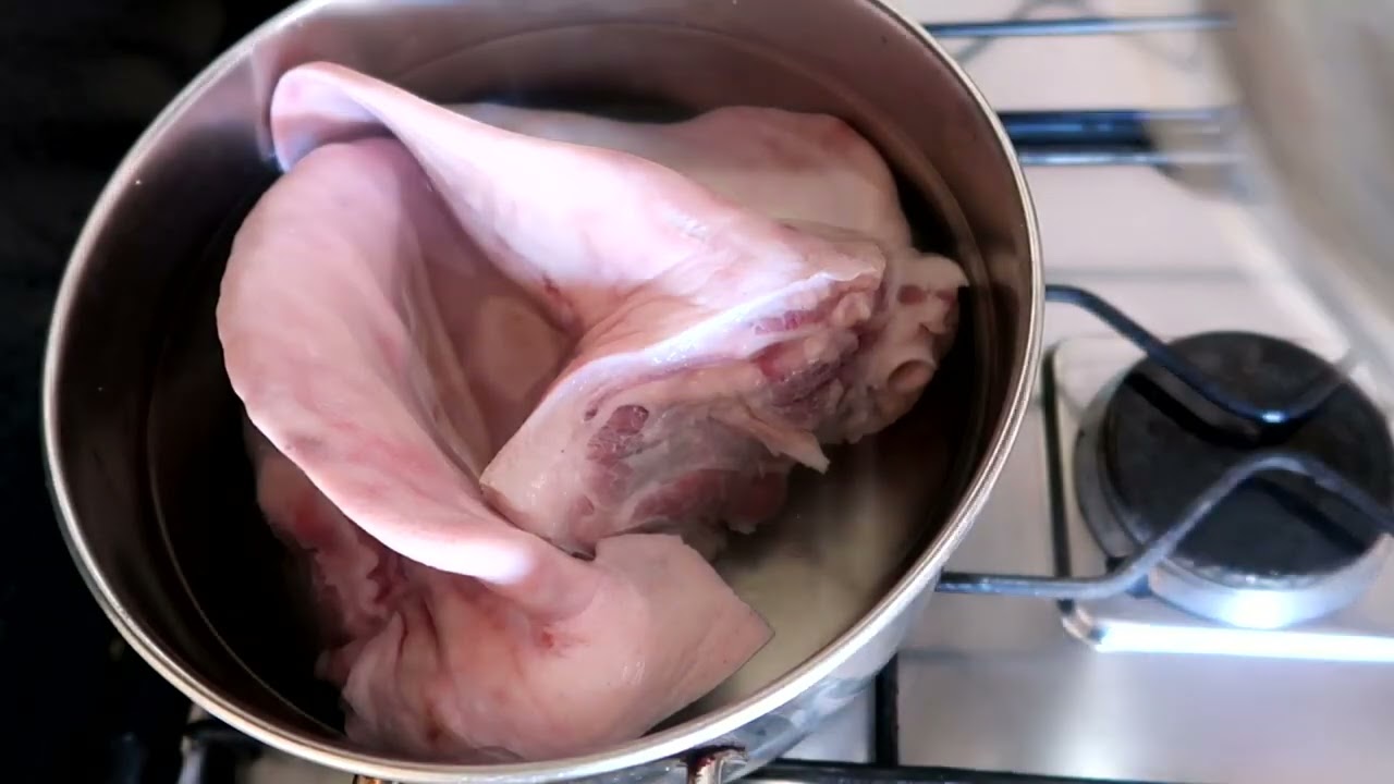 tiempo de cocción de oreja de cerdo en olla normal