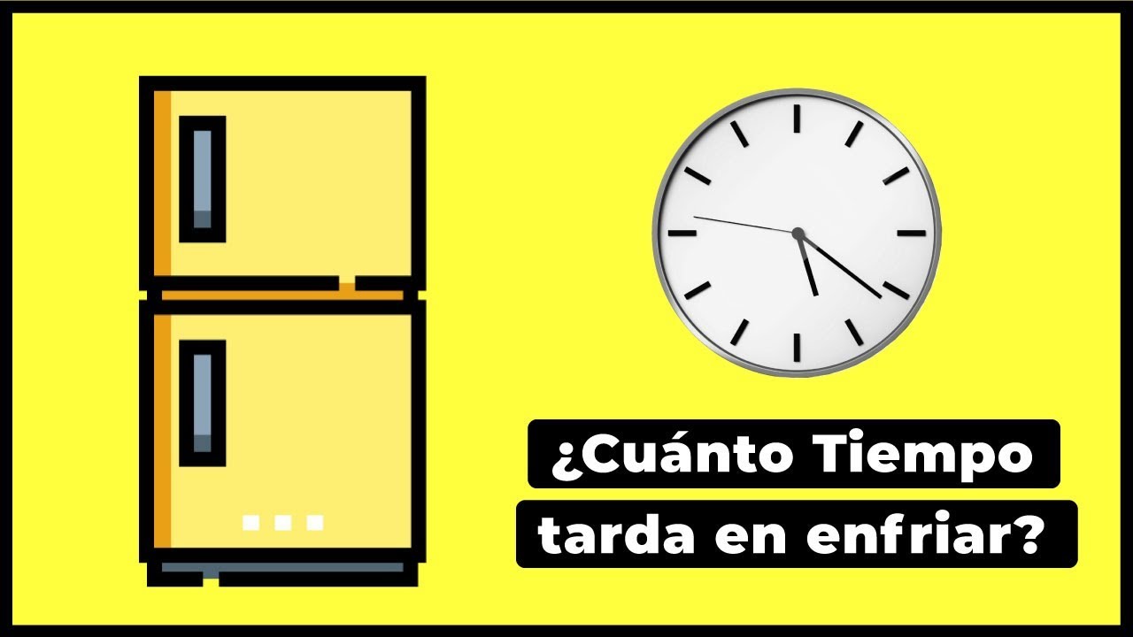 tiempo que tarda un frigorífico nuevo en enfriar