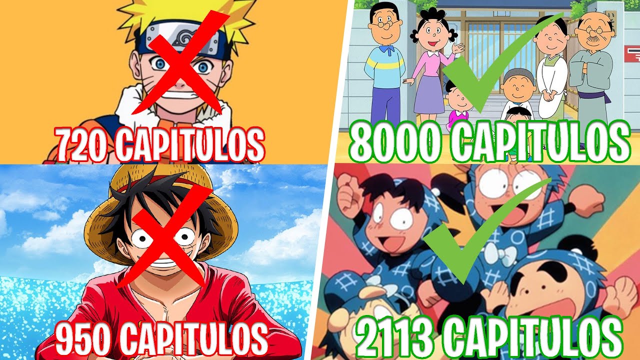 animes más largos de la historia