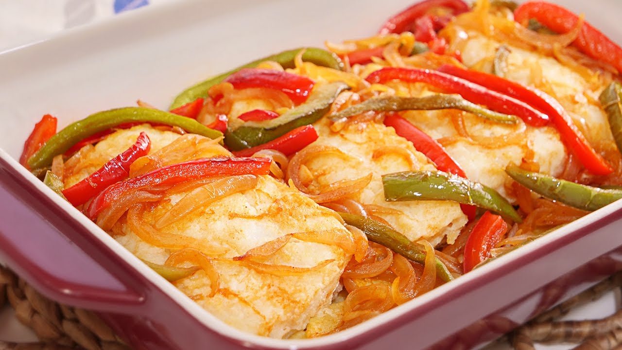 bacalao a la portuguesa en microondas