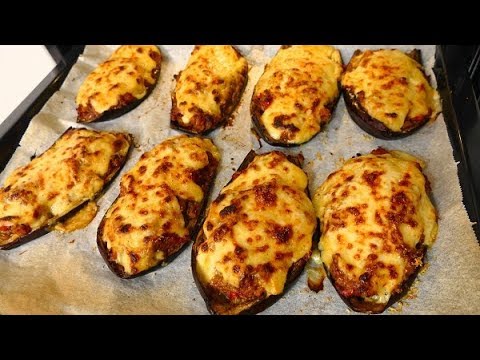 berenjenas rellenas de carne picada y tomate