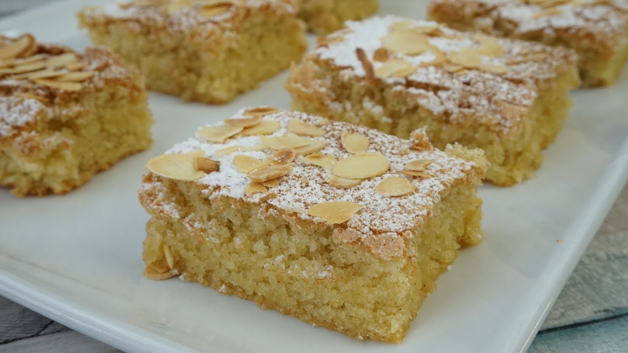 bizcocho de almendra molida sin harina