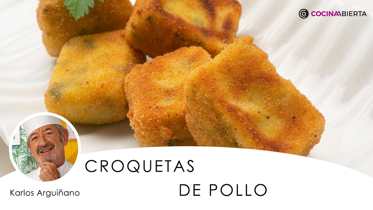 croquetas de arroz con pollo y espinacas arguiñano