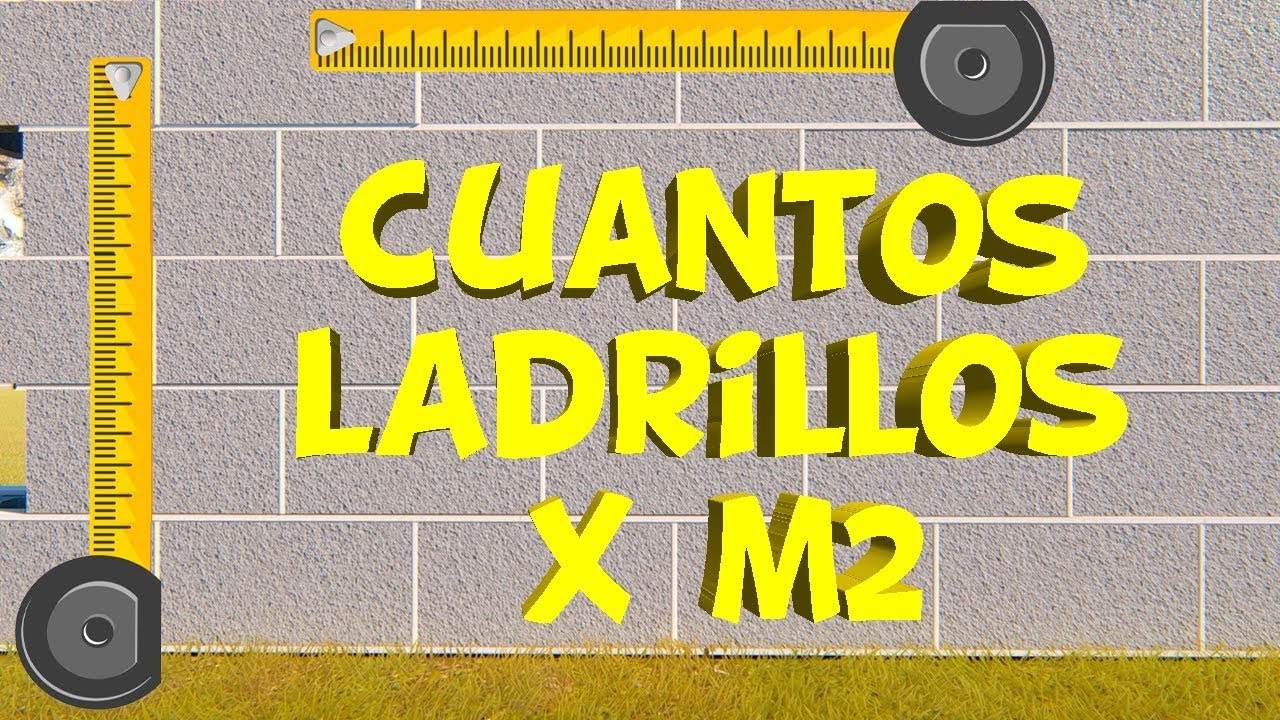 cuantos ladrillos del 7 entran en un metro cuadrado