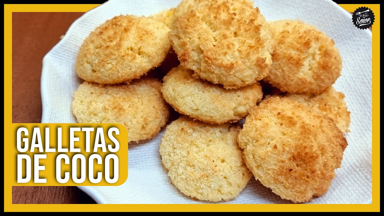 galletas de coco de la abuela