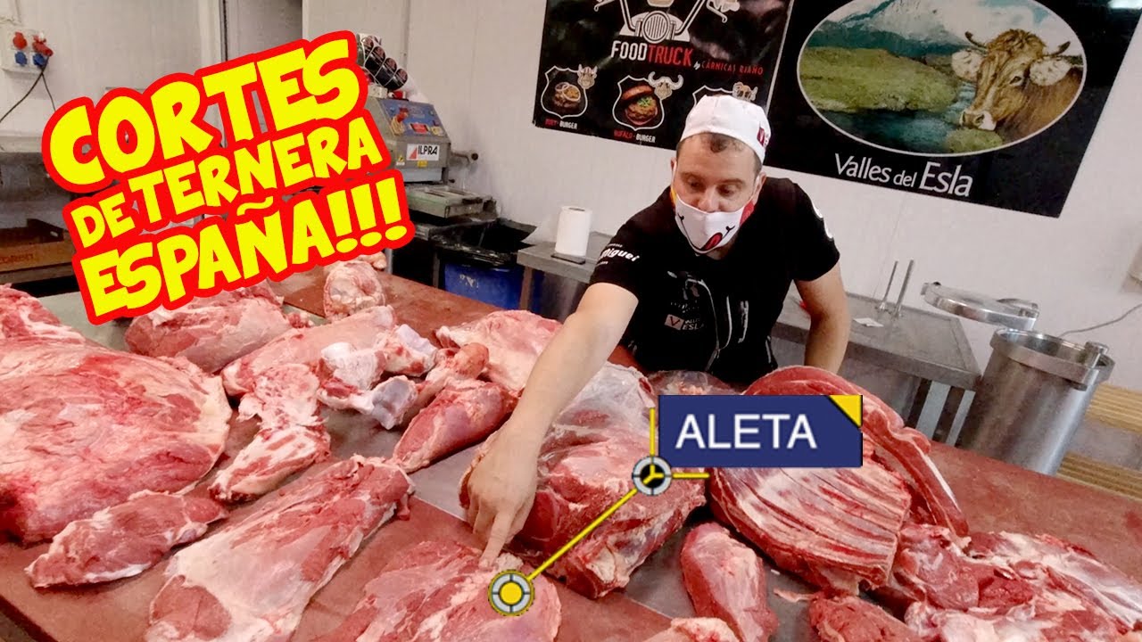 partes de la ternera para filetes
