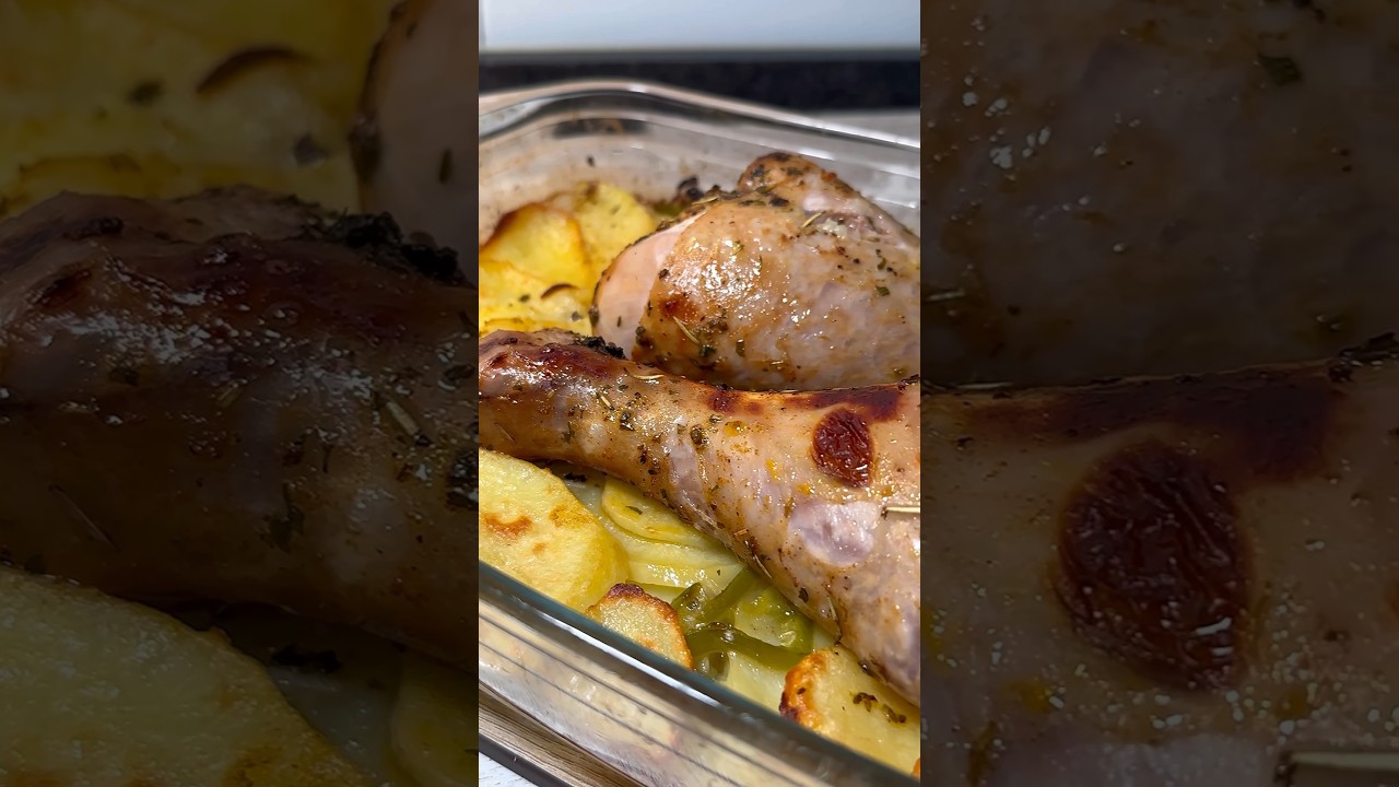 pata de pavo al horno con patatas