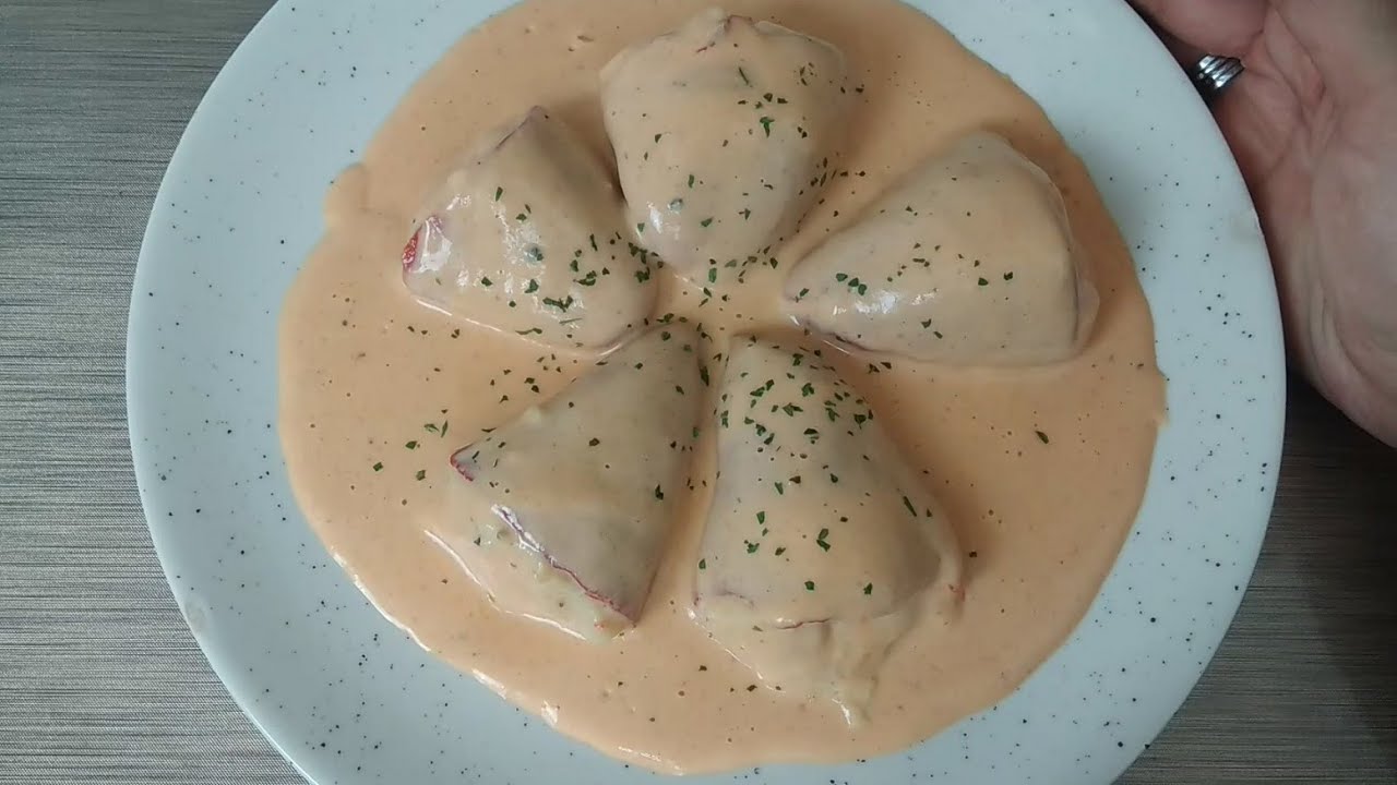 pimientos rellenos de langostinos y merluza