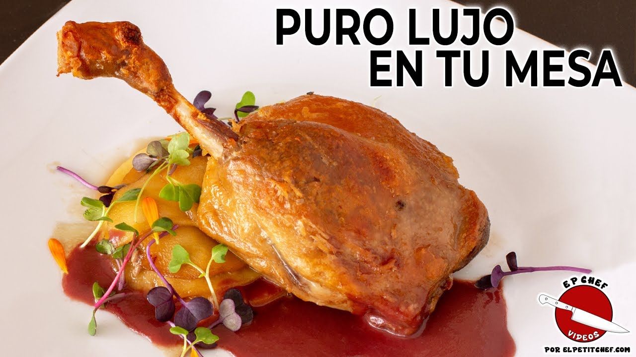 que es el confit de pato