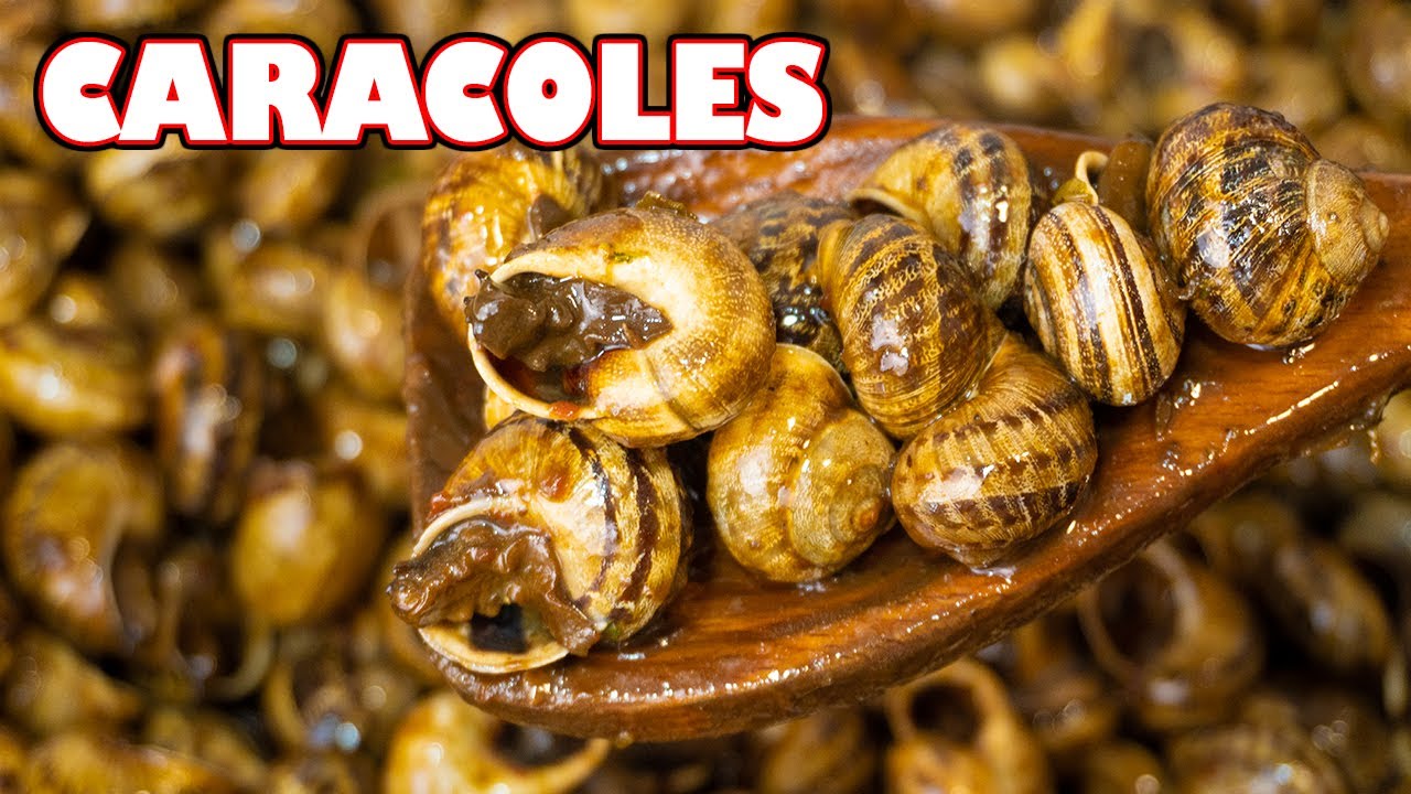 receta de caracoles en salsa de la abuela