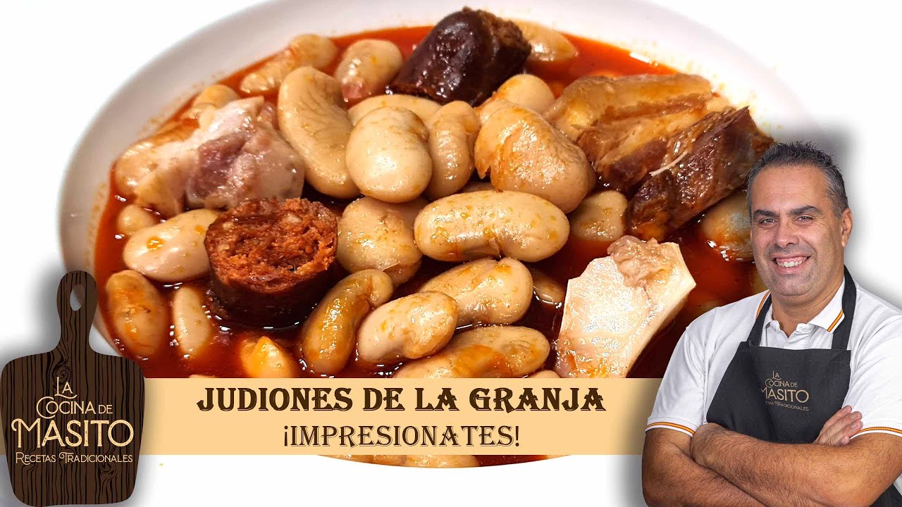 receta judiones de la granja de bote