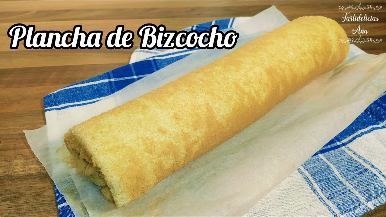 receta plancha de bizcocho para enrollar salado