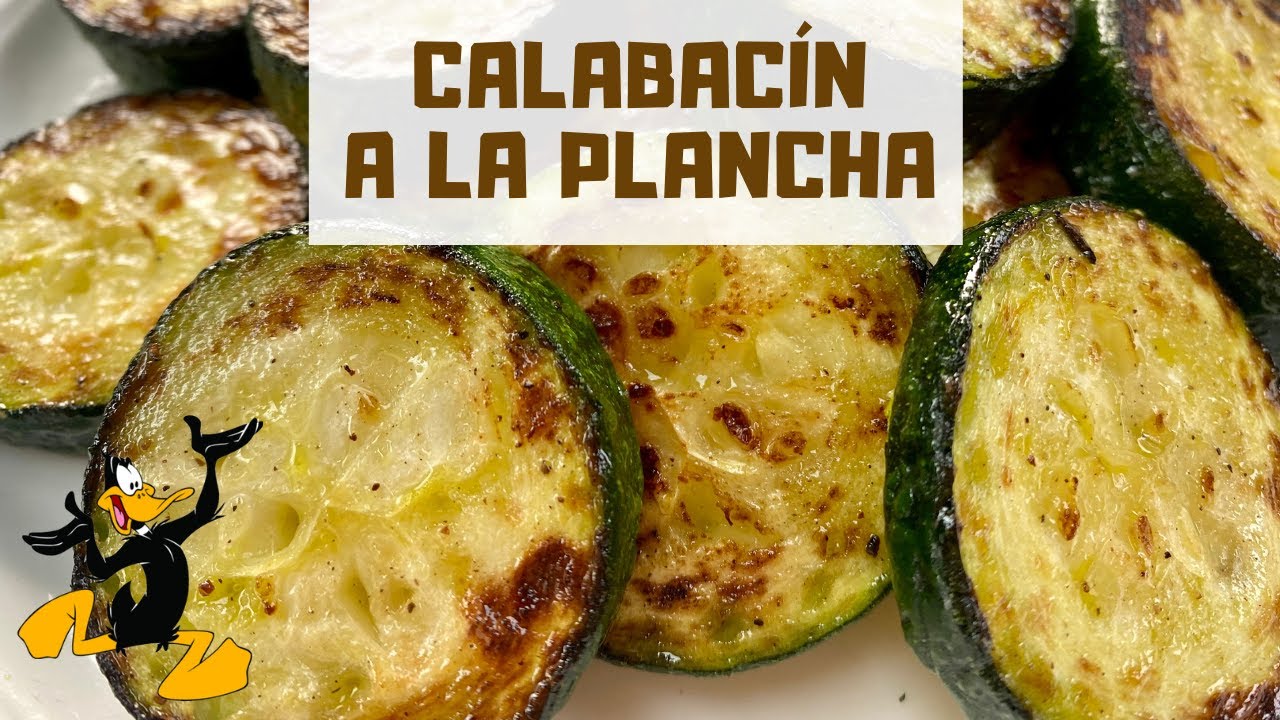 recetas con calabacin a la plancha