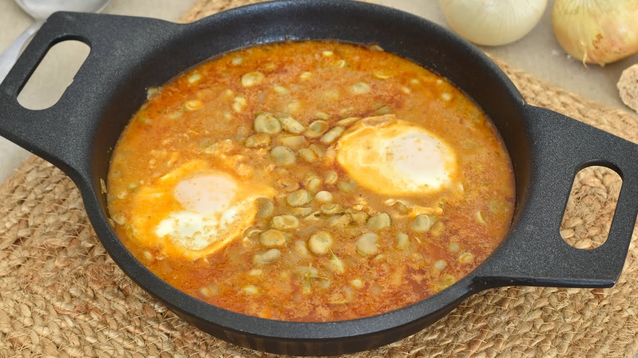recetas con habitas fritas de bote