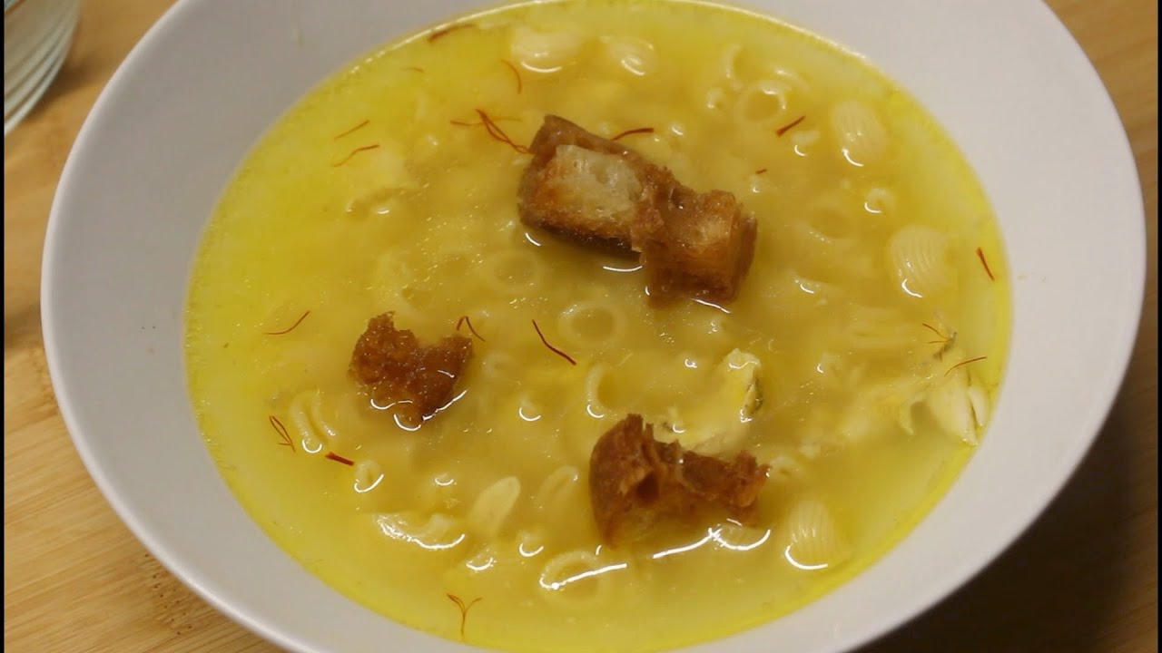 sopa de pollo de la abuela