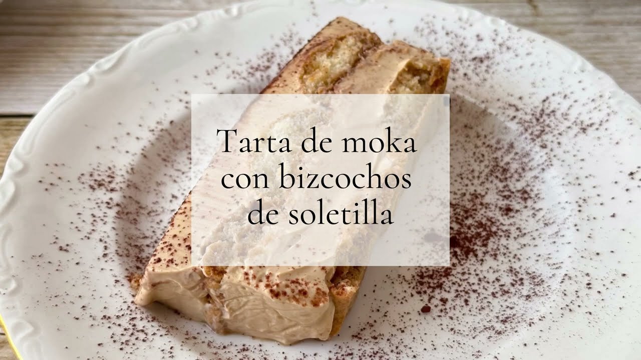tarta con bizcochos de soletilla fácil