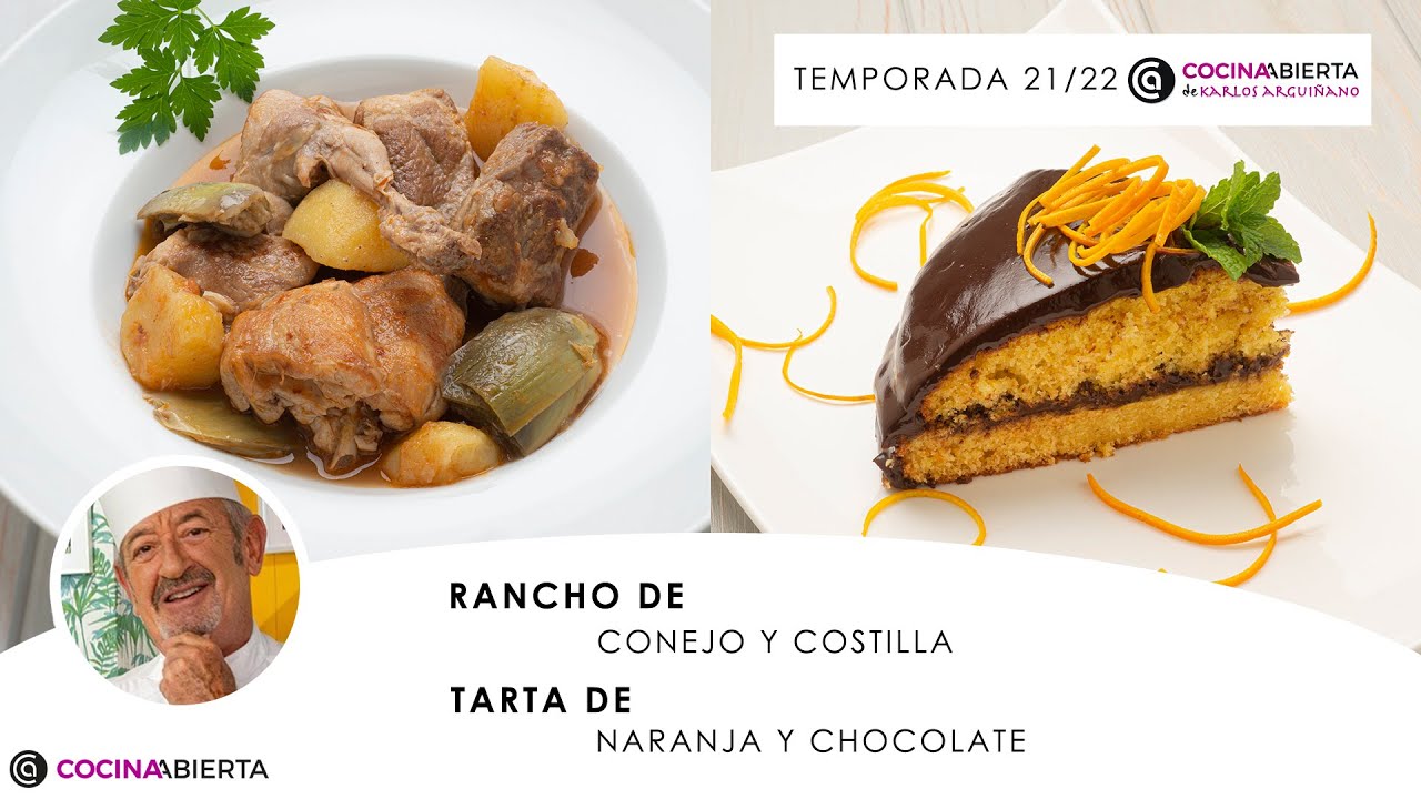 tarta de naranja con chocolate de eva arguiñano