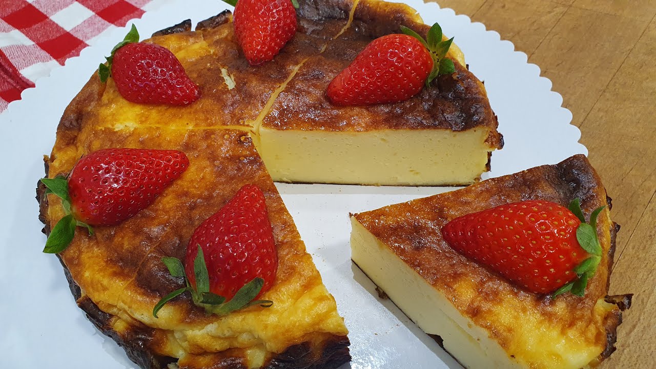 tarta de queso con leche condensada y yogur