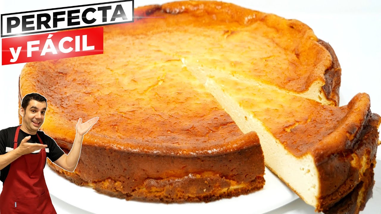 tarta de queso horno sin nata