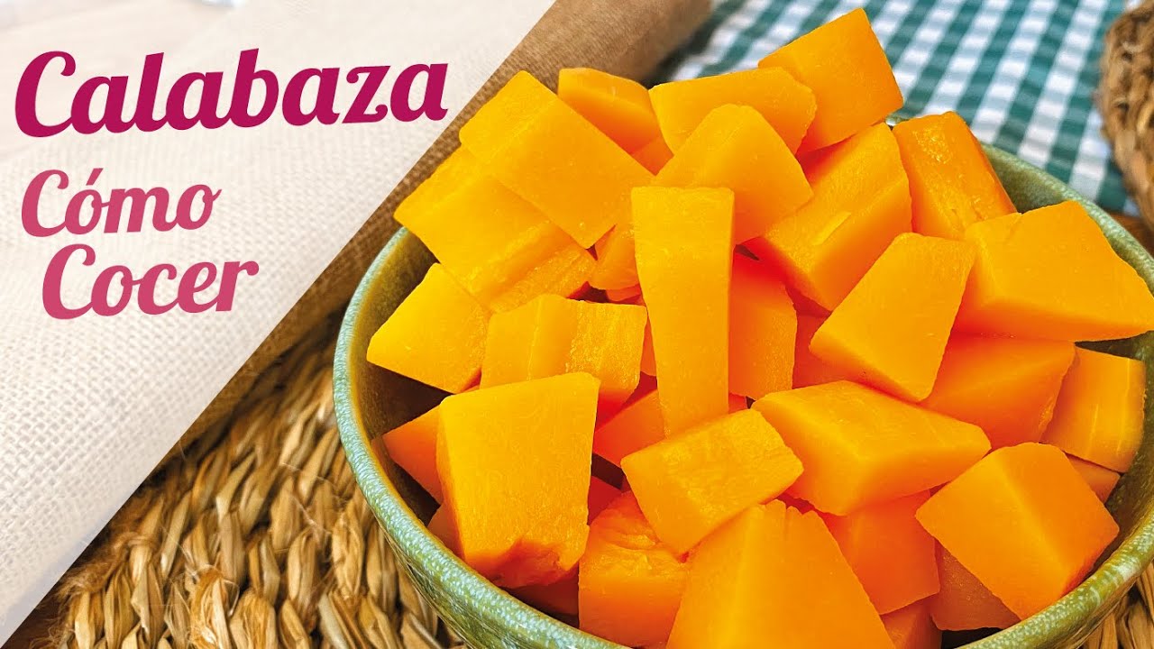 tiempo de coccion de la calabaza