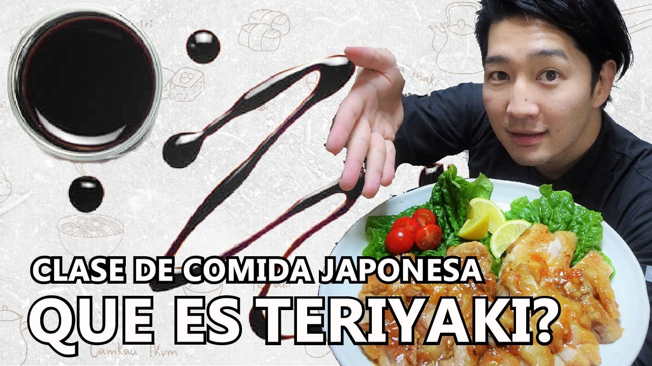 a que sabe la salsa teriyaki