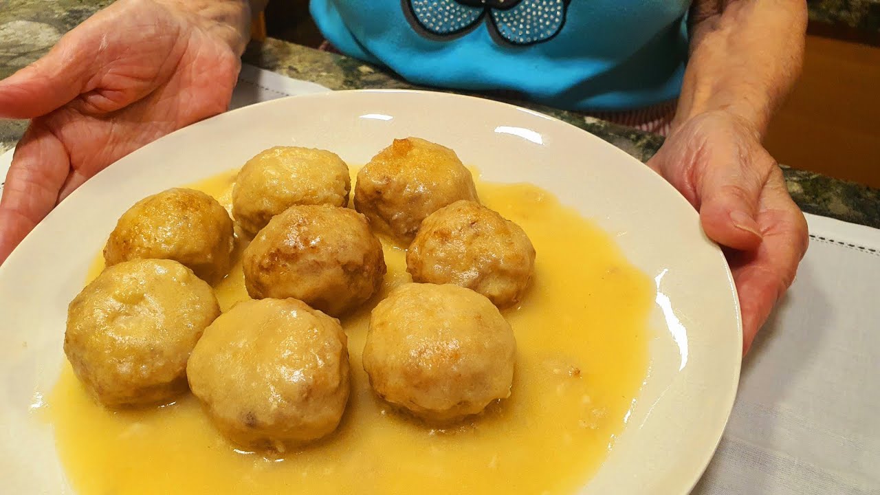 albondigas de bonito de la abuela