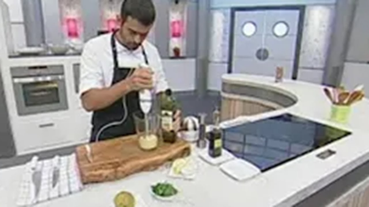como se hace el alioli con batidora