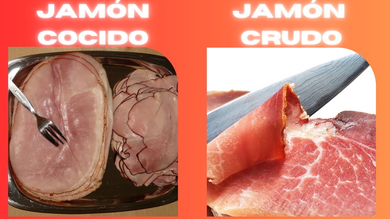 diferencia entre jamon york y jamon cocido